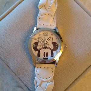 Disney Minnie Mouse Watch with Braided Band